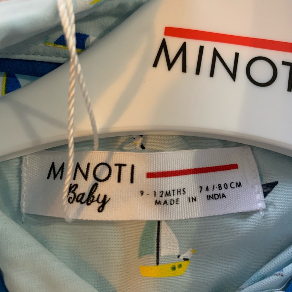 Minoti sail boats one piece NWT 9-12m - Picture 4 of 4